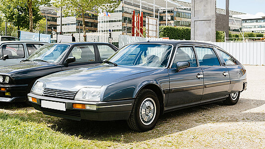 Windabweiser Schwarz passend für Citroen CX 4/5 türer 1974-1991